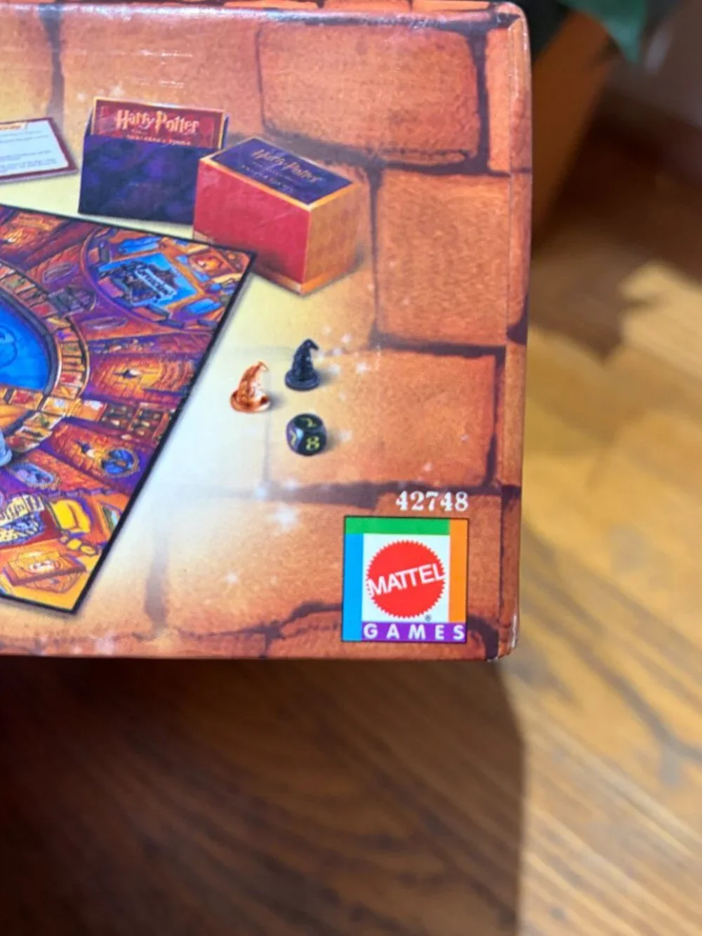 Mattel Harry Potter and the Sorcerer's Stone Trivia Game Vnitage